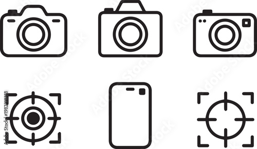 Group of twelve black fruit icons in a grid format showcasing diverse selections for healthy eating and dietary themes