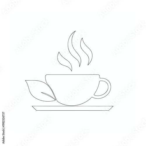 Simple Cup Design Element