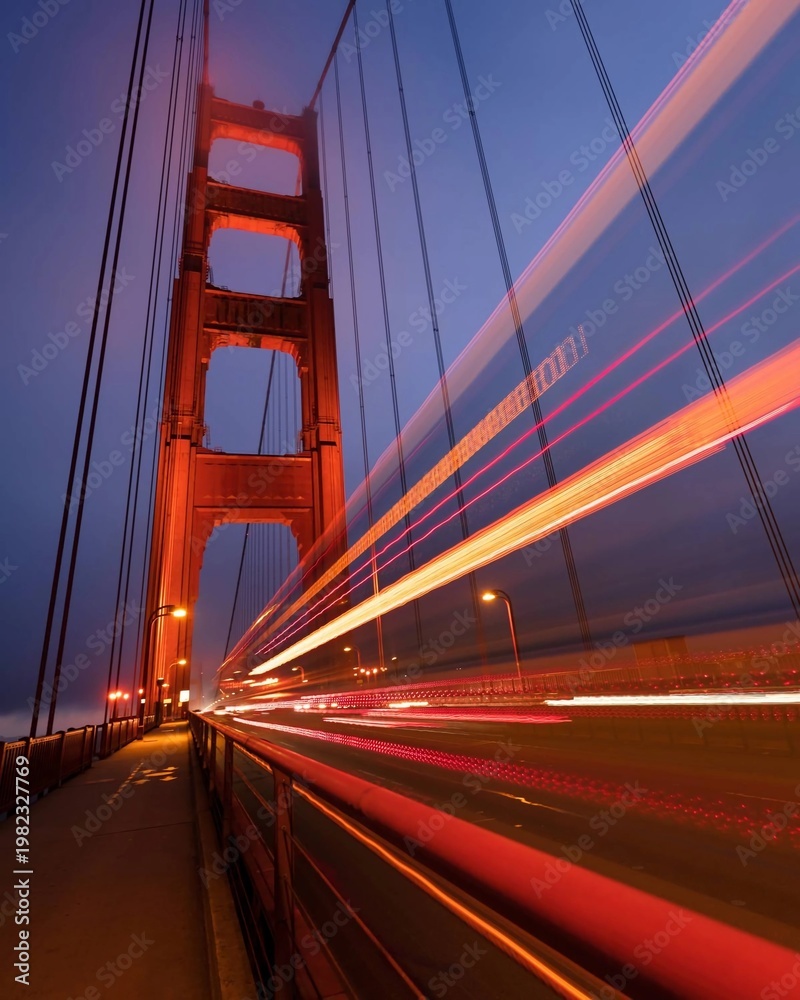 Fototapeta premium Aerial View of Bridge 