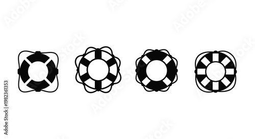 Black furniture set including a sofa and armchair silhouette