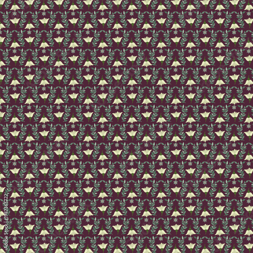 Seamless floral pattern design