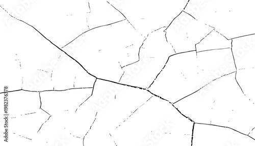 Abstract cracked texture with copy space background.