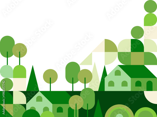 Environmental protection and ecology, promoting green energy. Eco friendly background. Save planet design