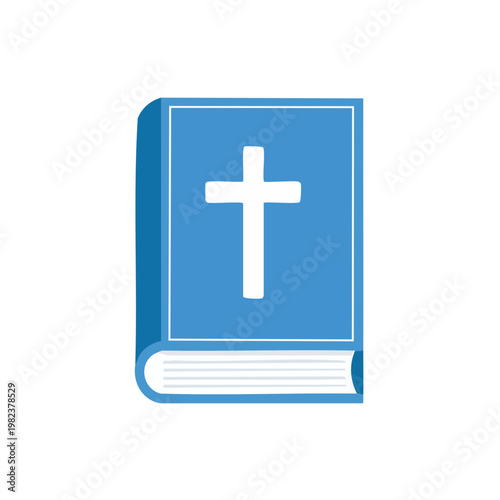 A book with a cross symbol. It's a symbol of faith and devotion