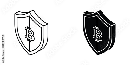 Contrast between traditional and modern bitcoin security shields