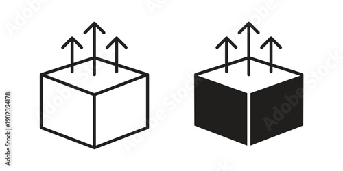 Product release icon pack on white background. logotype graphic design