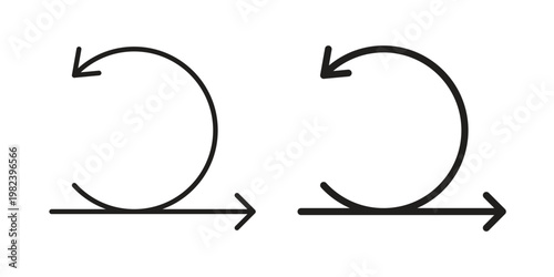 Agile icon set. line art vector icon for apps and websites