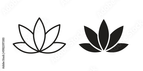 Cannabis icon set. line art vector icon for apps and websites