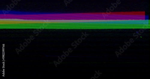 Dark Moody Screen Damage with Subtle Digital Distortion