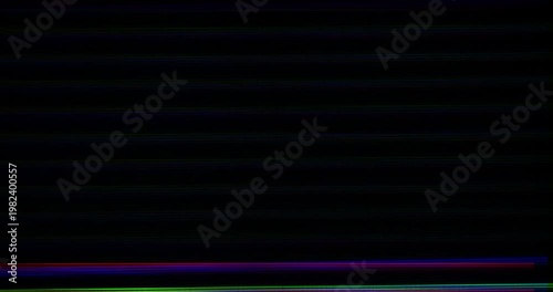 Vertical Displacement Screen Damage with RGB Split Effect