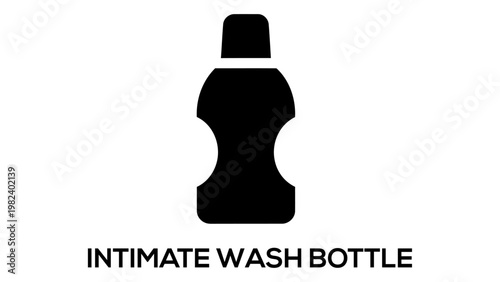 Intimate wash bottle icon