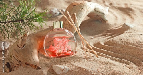 Fresh fragrance diffuser smelling of summer and holidays.