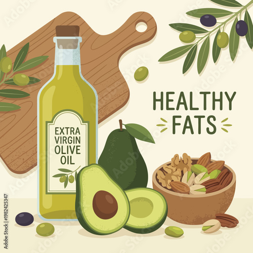 Bottle of extra virgin olive oil.