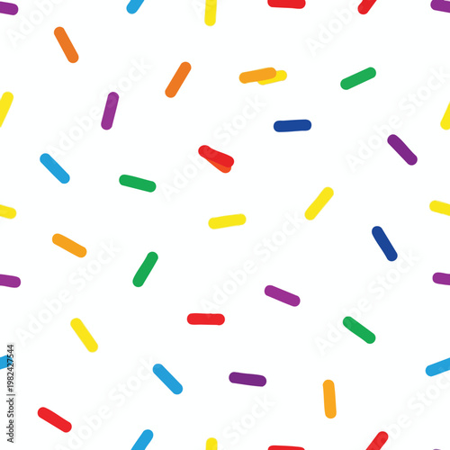 Colorful Confetti Sprinkles for Celebration and Party Decorations