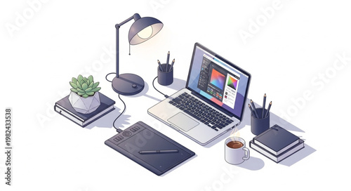 Minimal Isometric Creative Setup