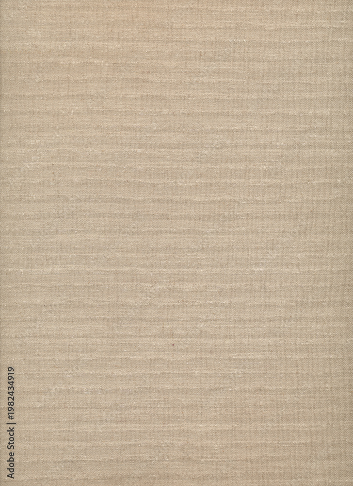 Fototapeta premium Soft Beige Linen Texture Background, Natural Fabric Surface