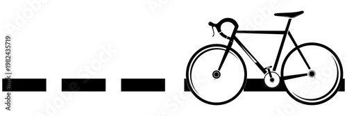 Bicycle vector illustration background for World Bicycle Day