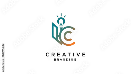 Creative branding logo design concept.