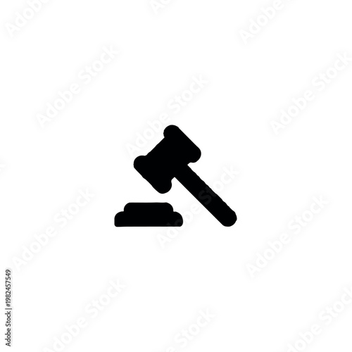 gavel court law justice decision authority legal judge symbol hammer