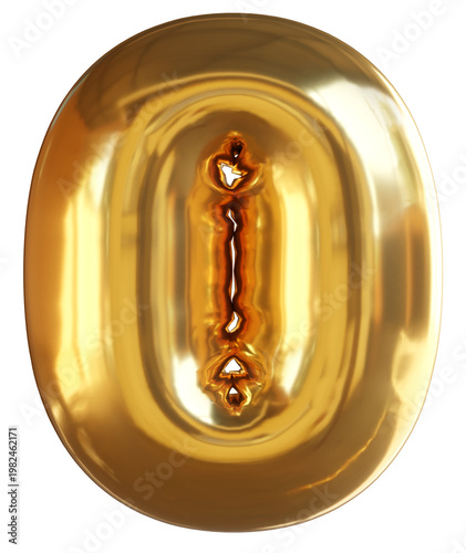 Golden balloon number 0