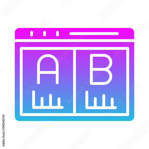 Ab testing Icon