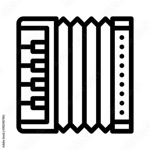 accordion line icon