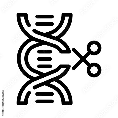 crispr line icon