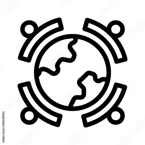 global line icon