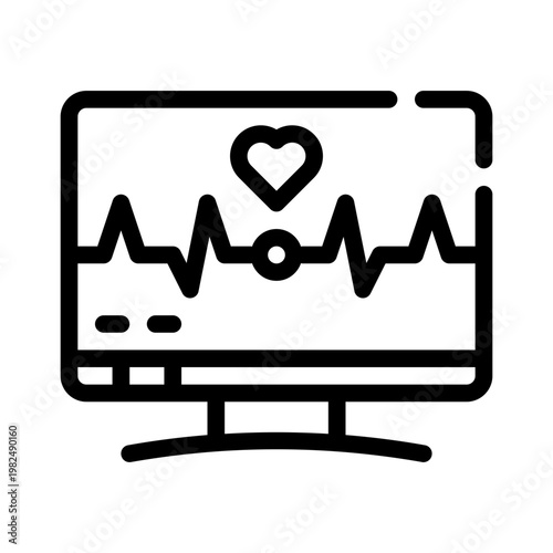 heartrate line icon