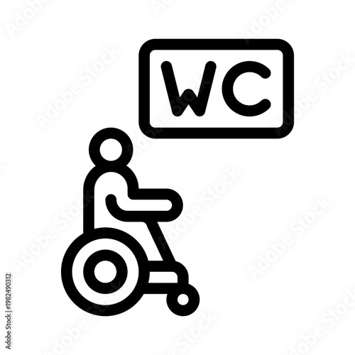 inclusive line icon