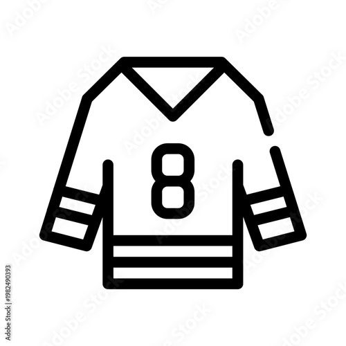 jersey line icon