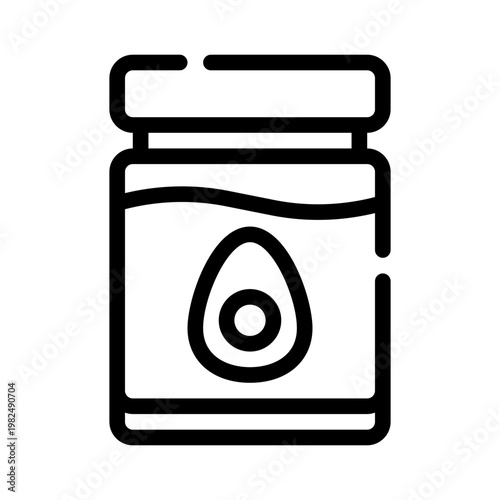 mayonnaise line icon