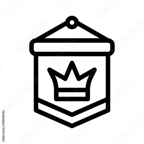 moderator line icon