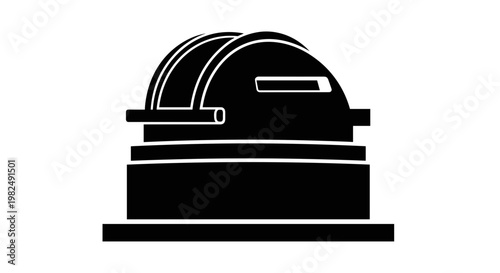 Domed Pizza Oven Cooking Appliance.