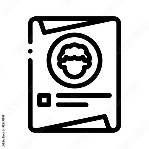 professional summary line icon