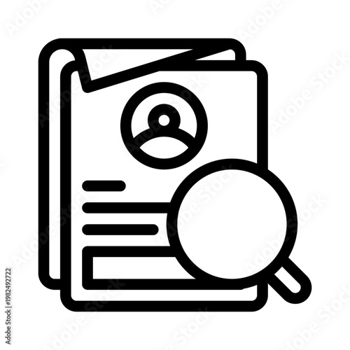 search line icon