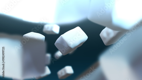 Salt Granules in a Water Filtration System