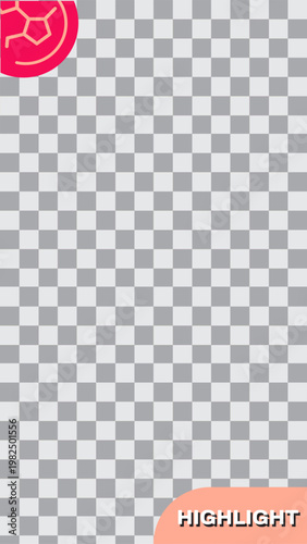 Football Match Highlight Social Media Story Template	