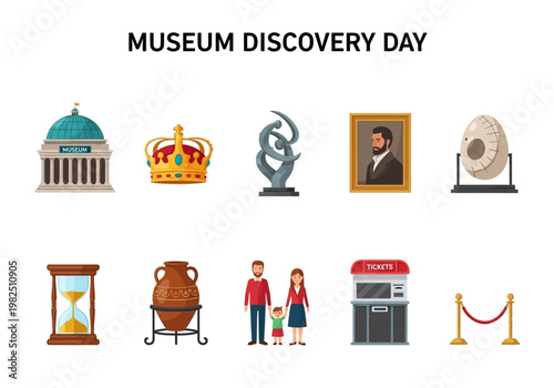 Museum Discovery Day Celebration of Arts and History with Ancient Artifacts and Family Fun