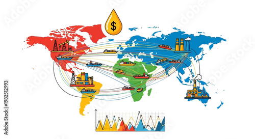 Global Oil Trade and Energy Market.
