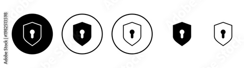Security icon vector. protection sign and symbol. privacy. vpn