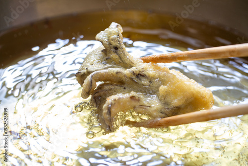 マイタケの天ぷら