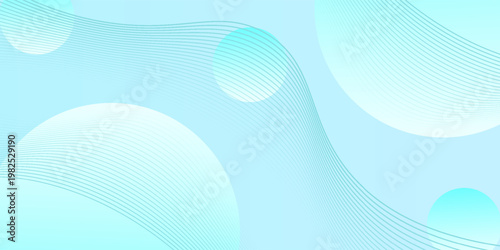 Abstract white wavy glowing lines on a blue background. Futuristic digital high-technology pattern. Health Care concept. EPS10