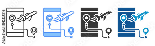 Delivery Status Icon Set Multiple Style Collection