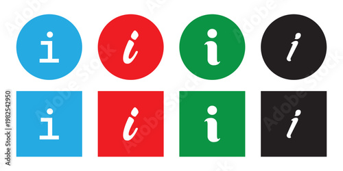 INFO ICON SET
