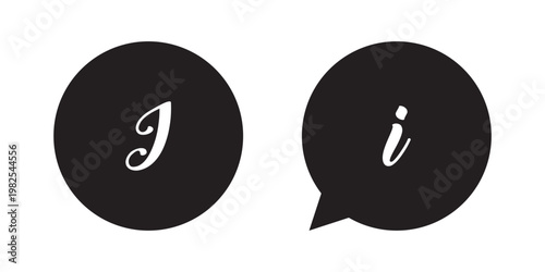 information info signs. Info symbol flat style. Info icons set. Information icon