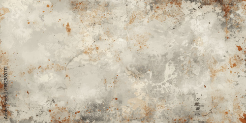An aged brown grunge wall texture with a rusty metal background features a dirty vintage paper pattern and a rough antique surface for a textured retro backdrop