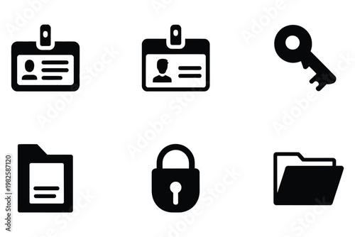 featuring security and identification emphasizing data protection and access control for business