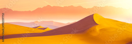 Sand DesertDesert Sand Dunes in Death Valley, Nevada, USA	