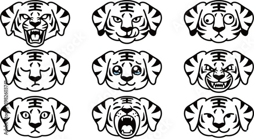 Dragon Boat Festival icons set featuring traditional zongzi rice dumplings dragon head drum and lucky sachets on light blue background